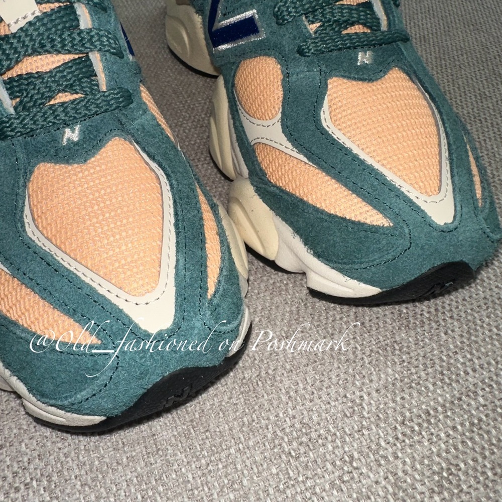 Price Firm - NEW BALANCE 9060 Unisex Sneaker in Green Multi - Picture 10 of 15